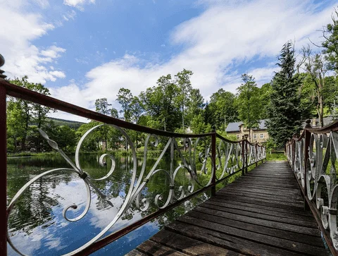 Brücke über den Schlossteich