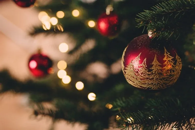 Christmas ornament in Purschenstein Castle